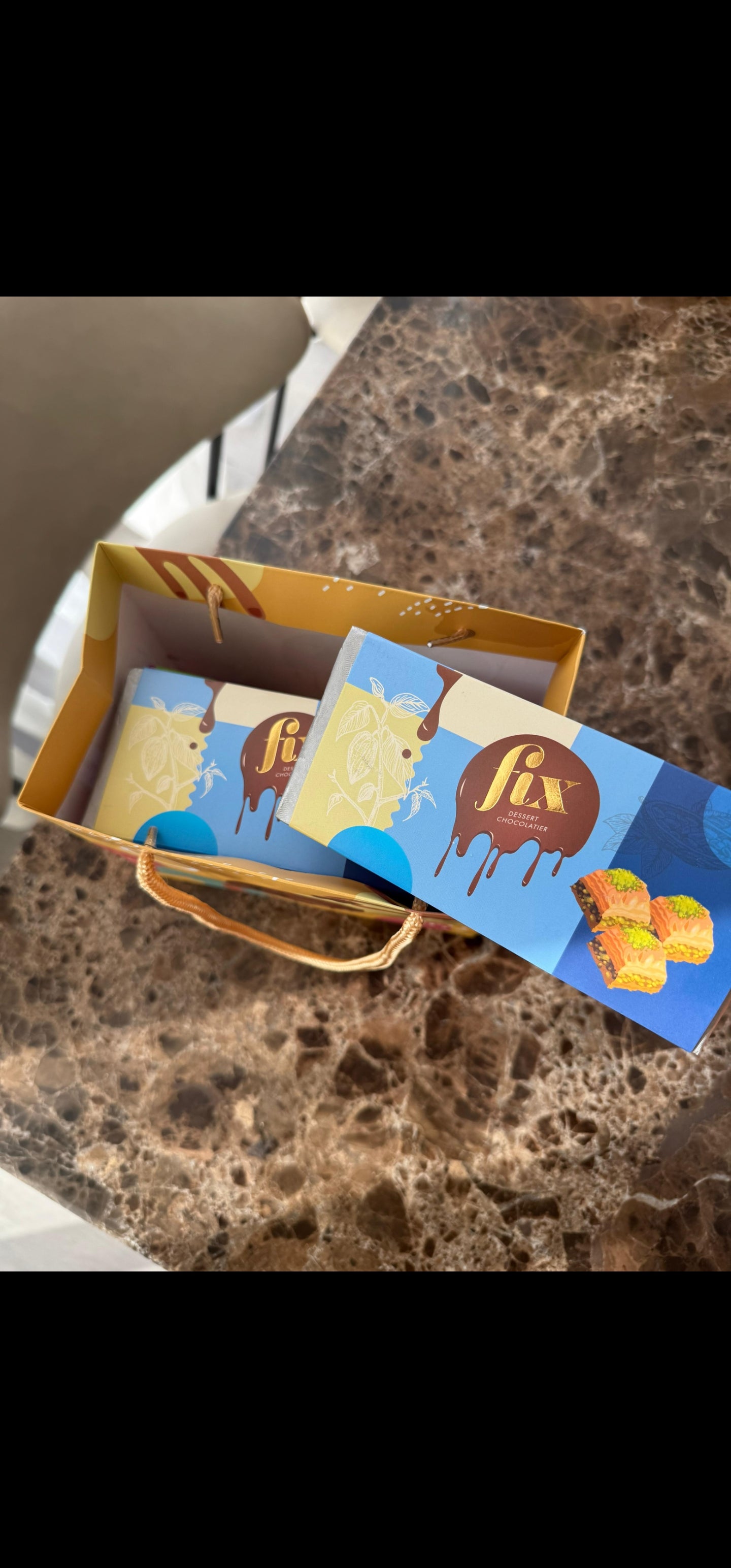 Viral Fix Dubai Chocolate Baklawa II the future!