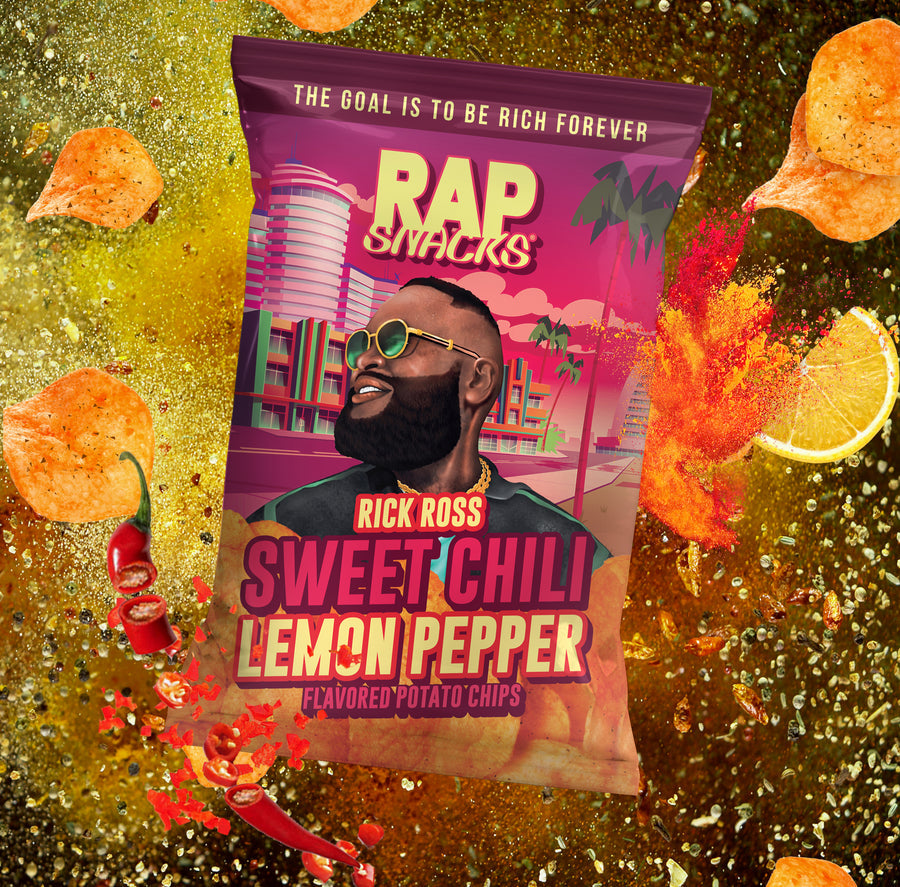 Rap Snacks Rick Ross Sweet Chili Lemon Pepper 71g
