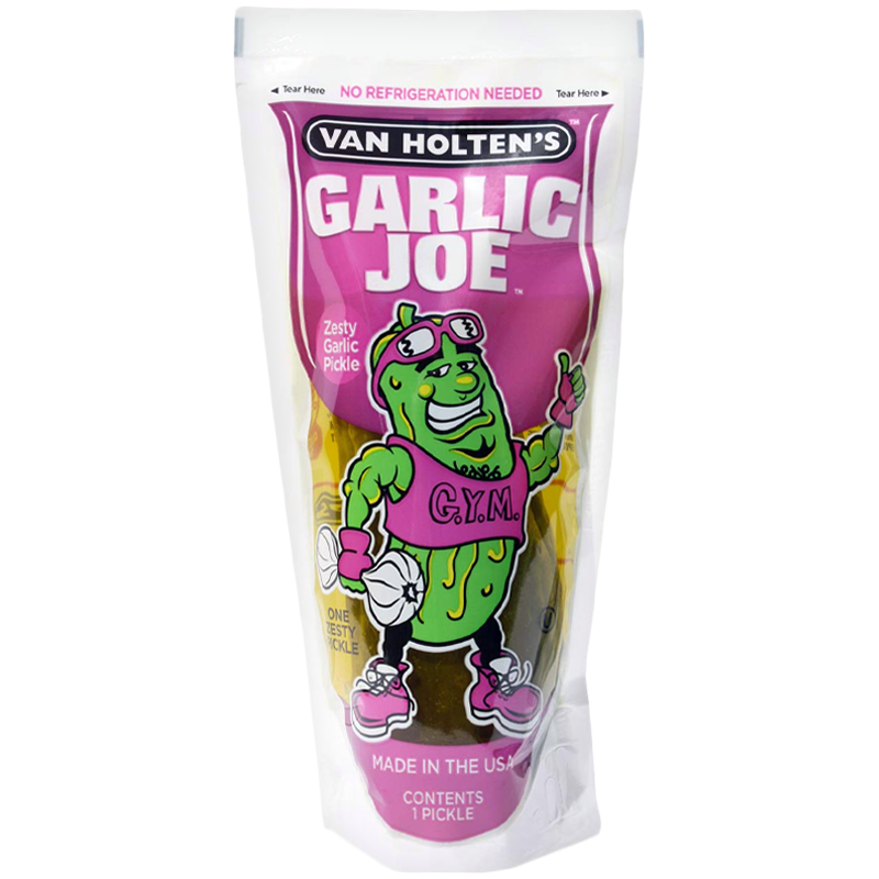 Van Holten's - Garlic Joe Zesty Garlic Pickle-In-A-Pouch