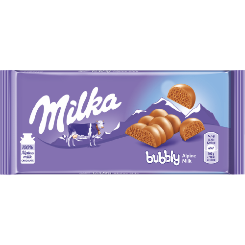Milka Bubbly Milk 90g