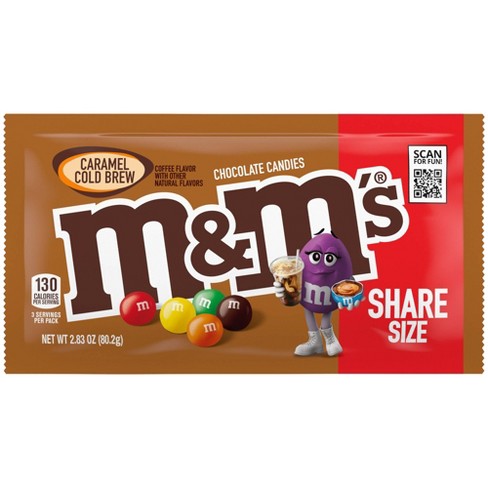 M&M's Caramel Cold Brew Shareable Size
80.2g