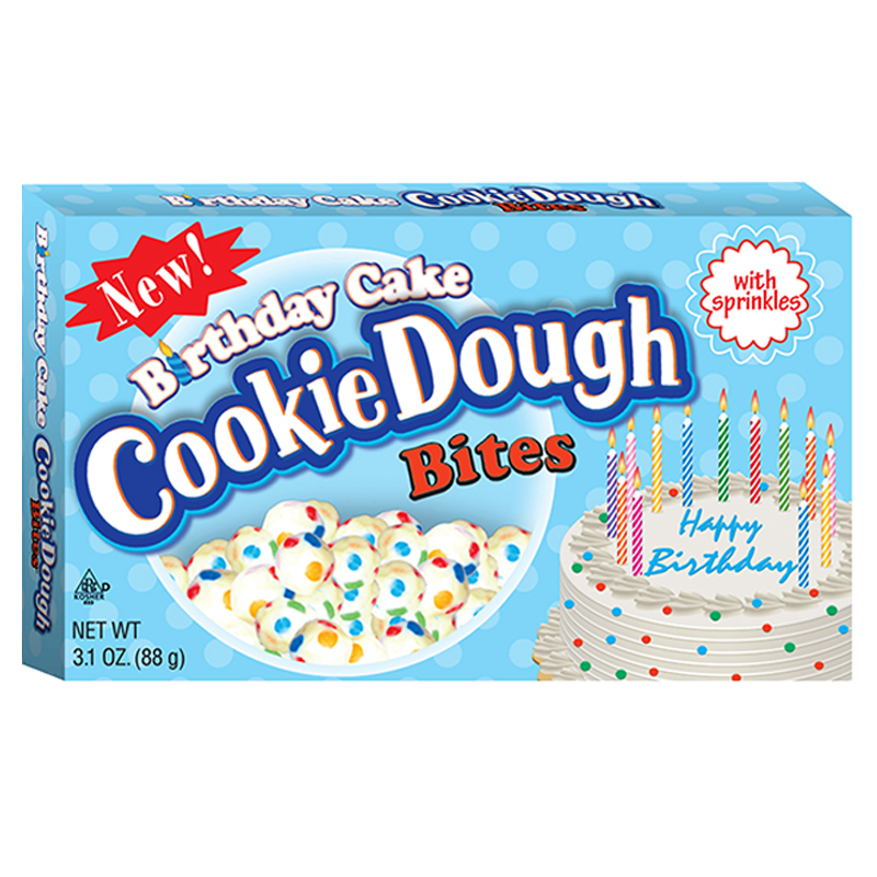 Birthday Cake Cookie Dough Bites 3.1oz 