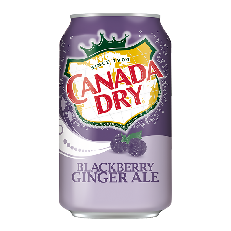 Canada Dry Blackberry Ginger Ale 12fl.oz (355ml)