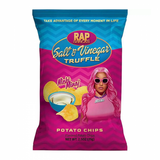 Rap Snacks Nicki Minaj Salt & Vinegar Truffle 2.5oz (71g)