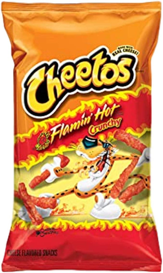 Cheetos Crunchy Flamin Hot 8oz 226g