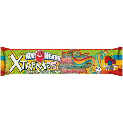 Airheads Xtremes Sour Belts Rainbow Berry 57g 