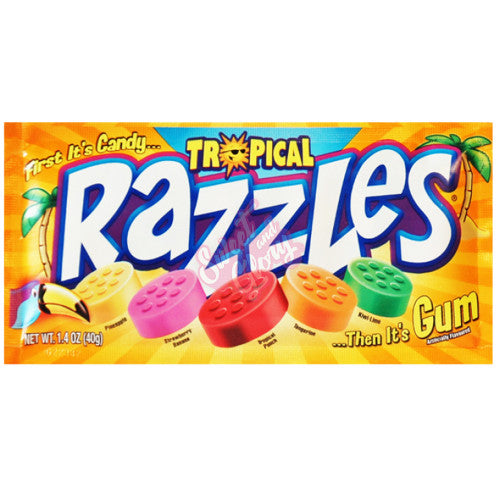 Razzles Tropical 39g