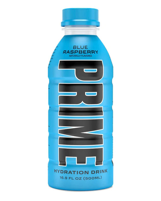 Prime Hydration Blue Raspberry 500ml Bottle