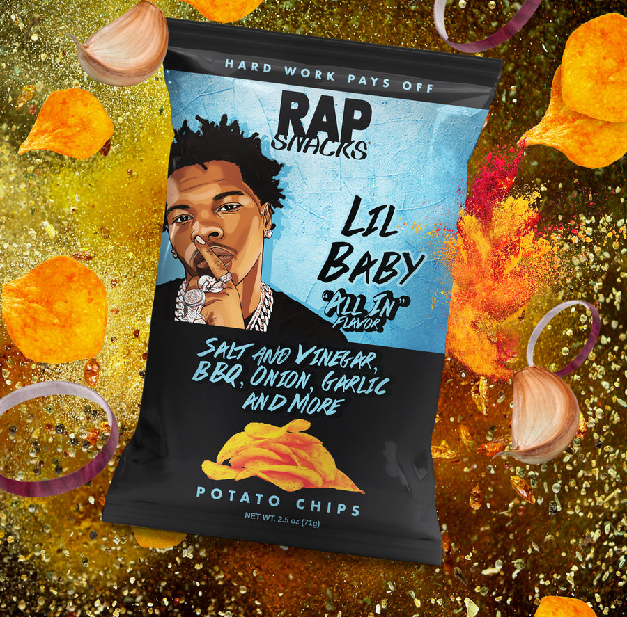 Rap Snacks Lil Baby All In Potato Crisps 71g