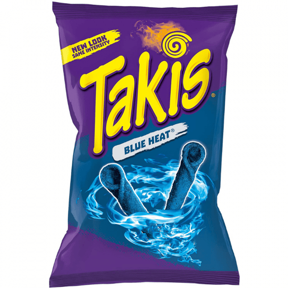 Takis Blue Heat Fuego Crunchy Crisps Snacks Chips  USA Import 113gm