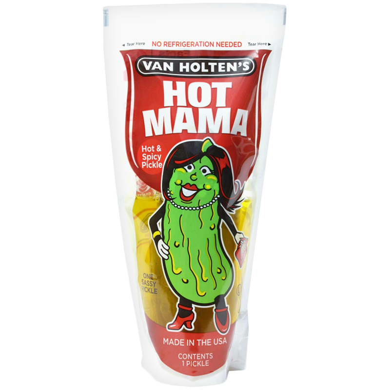 Van Holten's - Hot Mama Hot & Spicy Pickle-In-A-Pouch