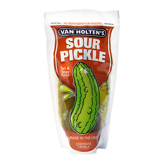 Van Holten's - Large Sour Tart & Tangy Pickle-In-a-Pouch
